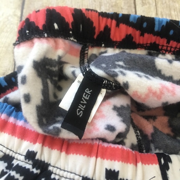 Christmas Fleece Lined Leggings - Picture 2 of 2